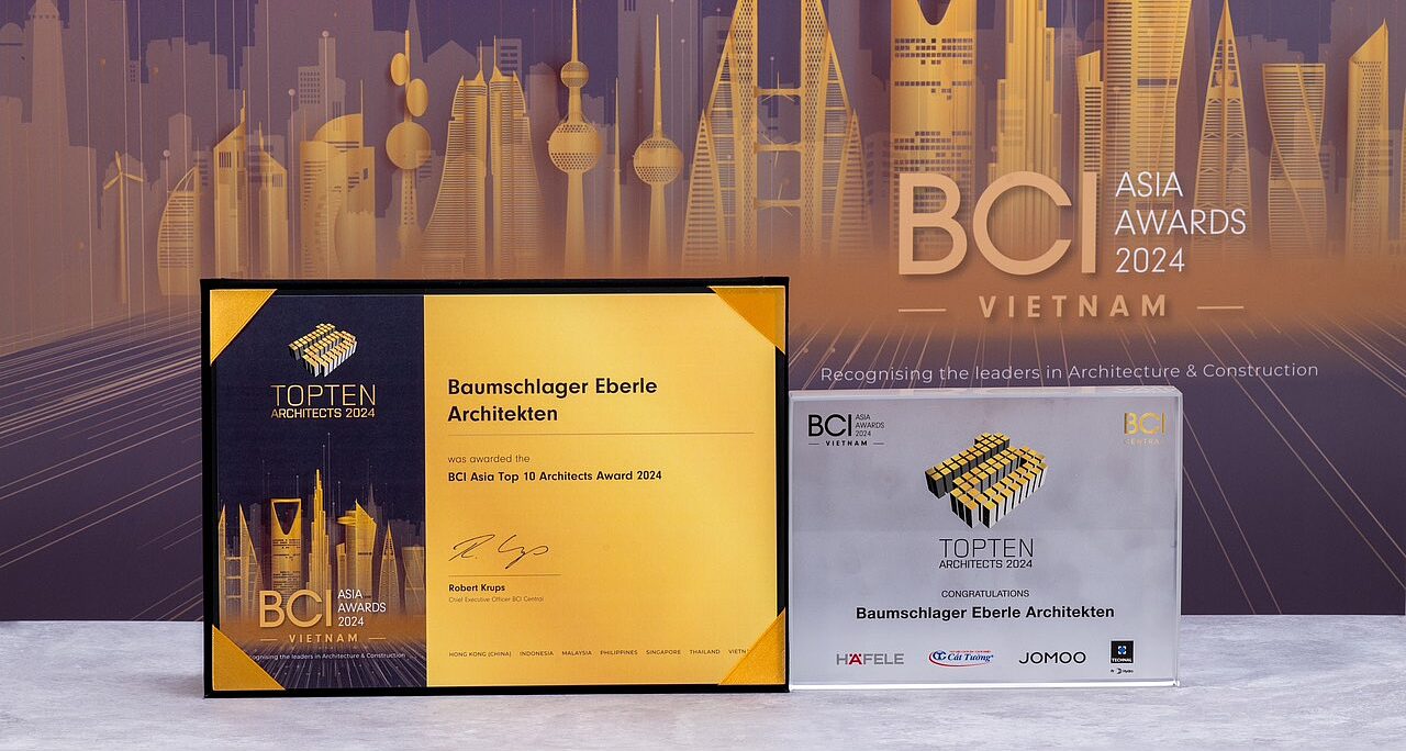 BCI Asia Awards 2024 honors our architectural firm in Hanoi, Vietnam